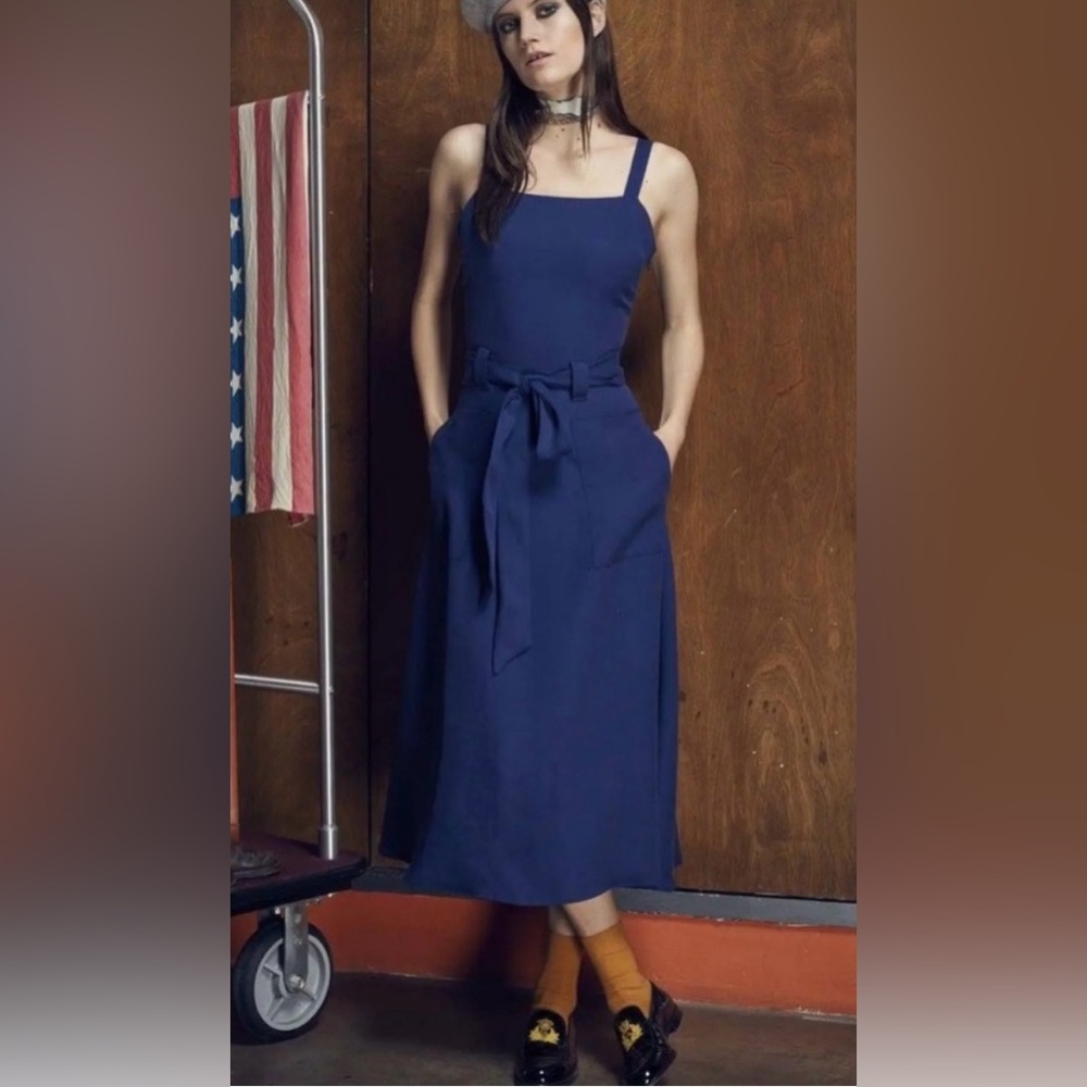 SAM & LAVI - Katana Camel Maxi Dress Size S